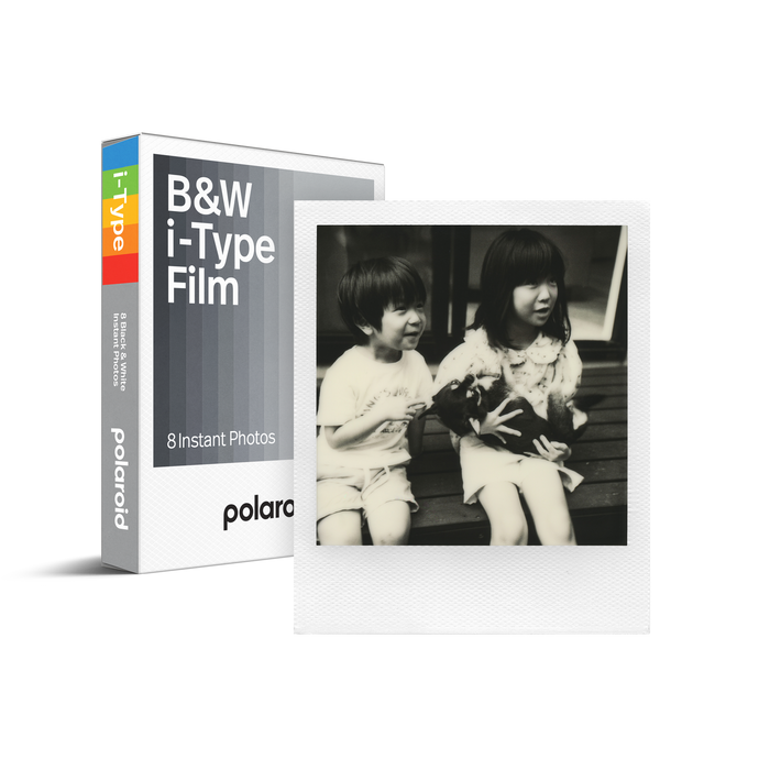 Polaroid B&W i-Type Instant Film - Black & White Film