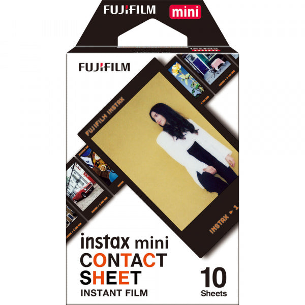 Fuji Instax Mini Contact Sheet Color Film - 10 sheets