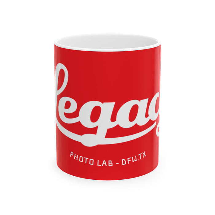 Legacy Red Ceramic Mug, 11oz