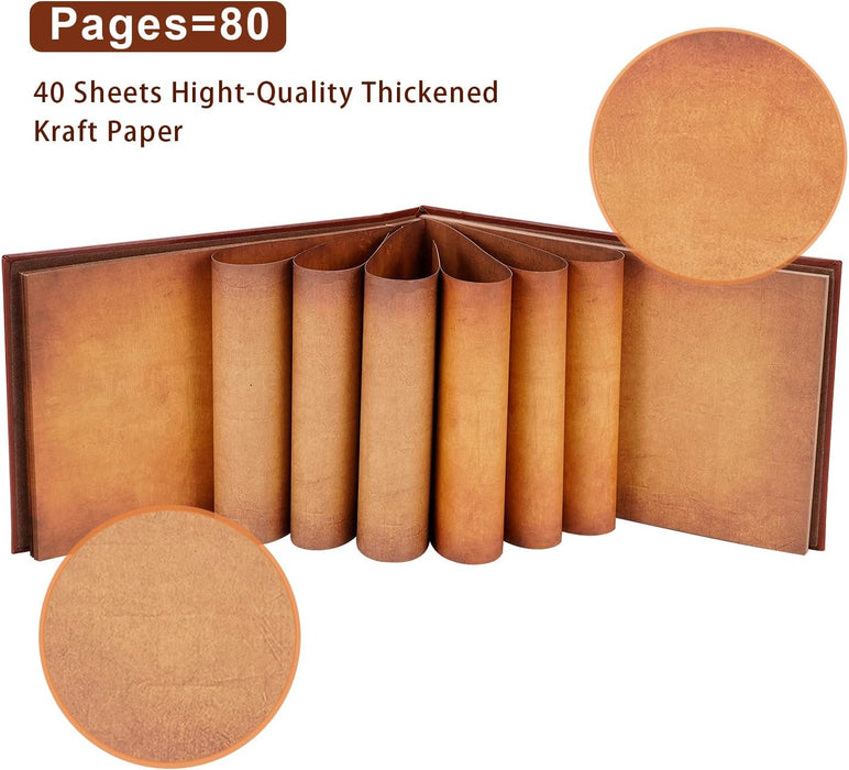 Our Adventure Book 3D Embossed Travel Diary Photo Book - Scrapbook - Photo Album