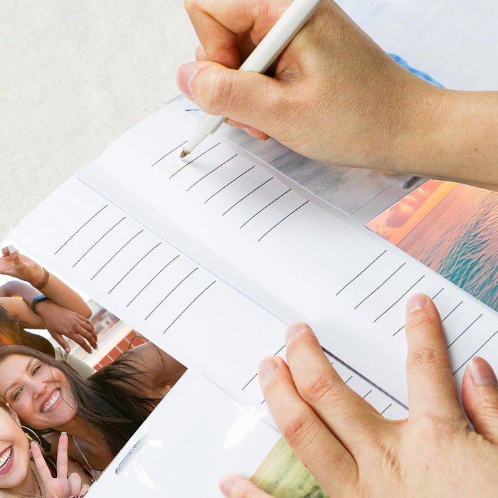Holoary 4x6 Photo Album – Holds 300 Photos (Linen Fabric Cover)