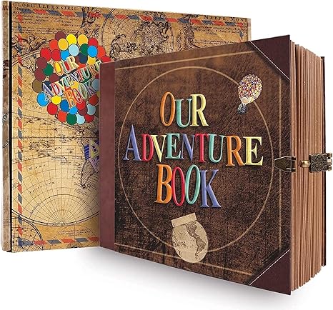 Our Adventure Book Travel Diary Photo Book - Scrapbook - Photo Album