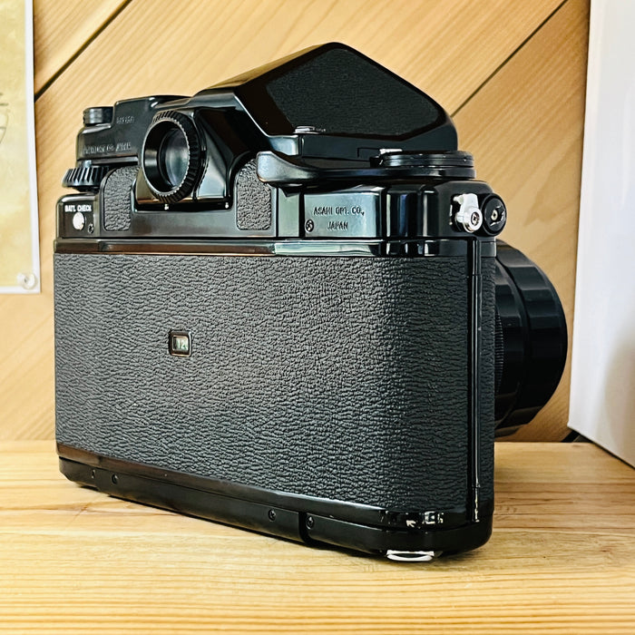 Rare - Pentax 67 MLU - Multi Exposure Mod - 105mm Lens - TTL Metered Finder and Grip