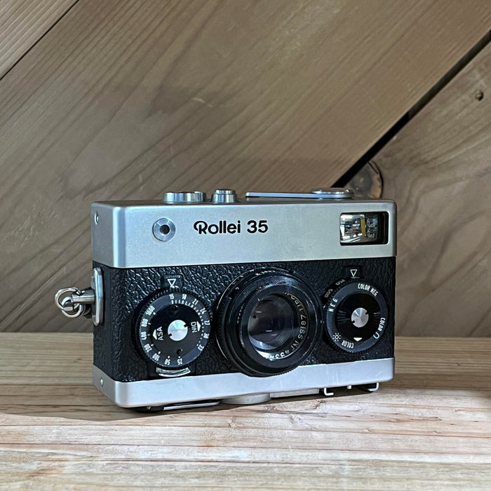 Rollei 35 Silver 35mm Film Camera with 40mm f/3.5 Carl Zeiss Tessar Lens (3158604)