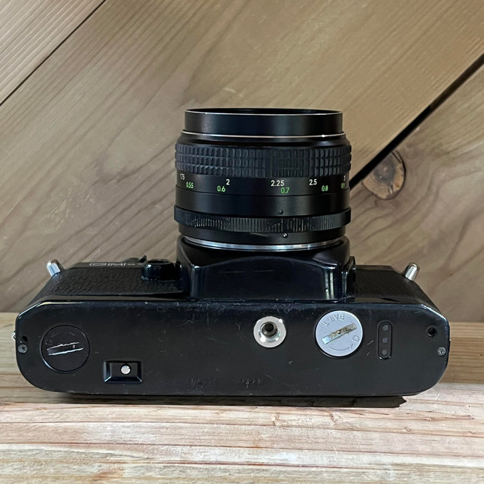 Chinon CM-1 35mm SLR Film Camera with 55mm f/1.7 Lens (088)
