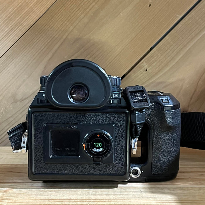 Pentax 645NII Medium Format Camera with SMC Pentax-FA 75mm f/2.8 & 45mm f/2.8 Lenses (8898124)