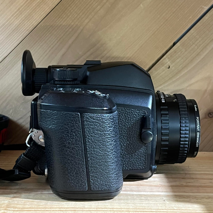 Pentax 645NII Medium Format Camera with SMC Pentax-FA 75mm f/2.8 & 45mm f/2.8 Lenses (8898124)