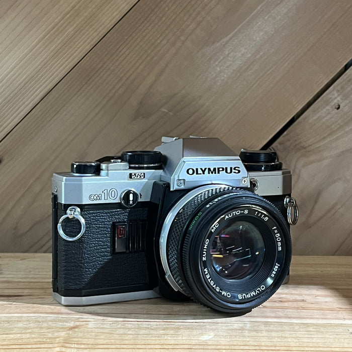 Olympus OM10 35mm SLR with Olympus OM 50mm f/1.8 Lens (696568)