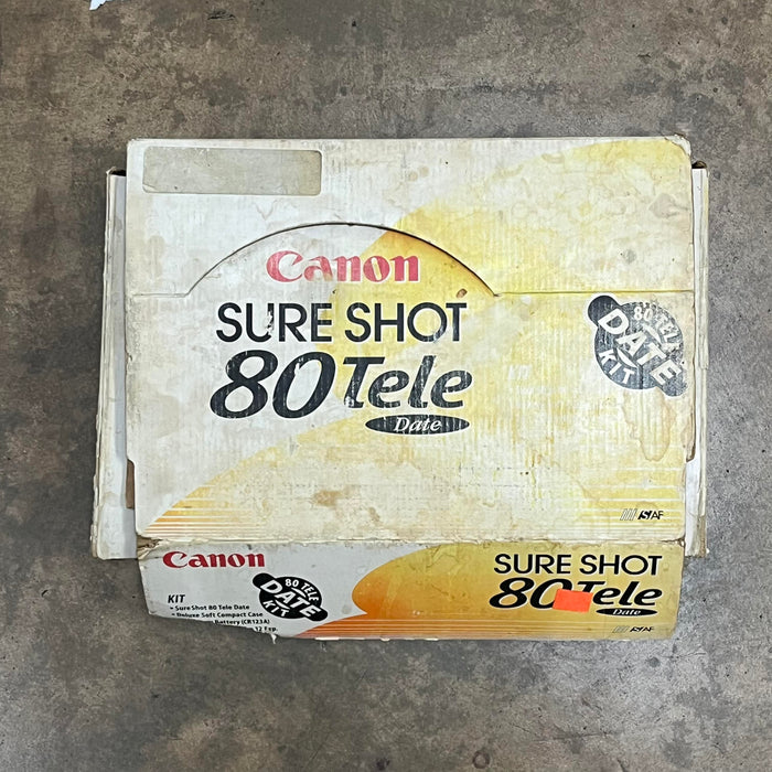 Canon Sure Shot 80 Tele 35mm Point & Shoot Film Camera – NEW IN BOX (2309132)