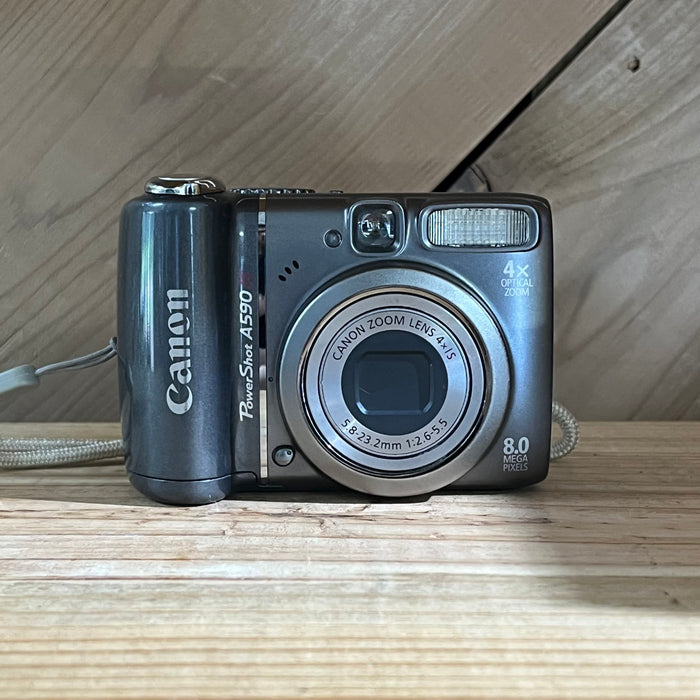 Canon PowerShot A590IS Digital Camera w/ 5.8–23.2mm f/2.6–5.5 Lens (2397215)