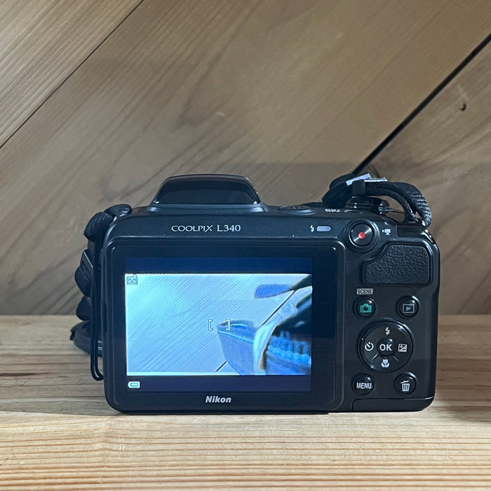 Nikon Coolpix L340 Digital Camera w/ 28x Wide Optical Zoom Lens (30091218)