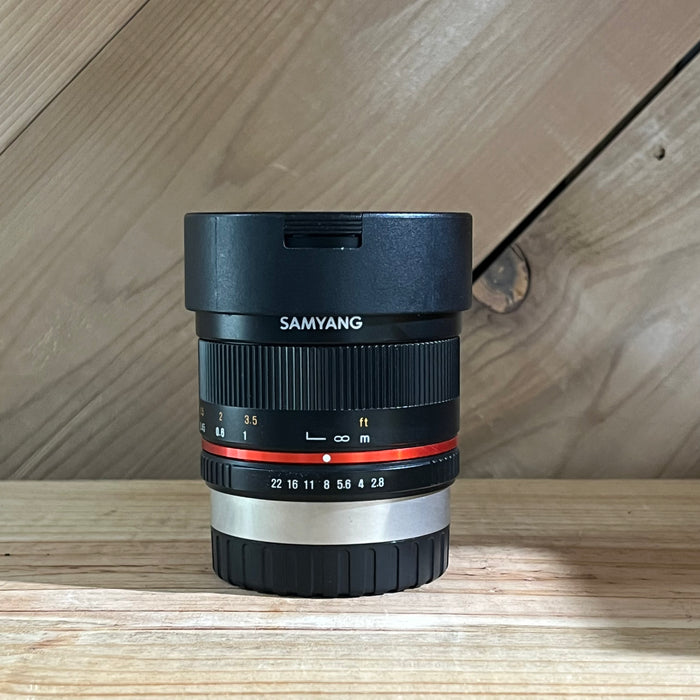 Samyang 8mm f/2.8 Fisheye II UMC Lens for Canon EF-M E Mount (E11410146)