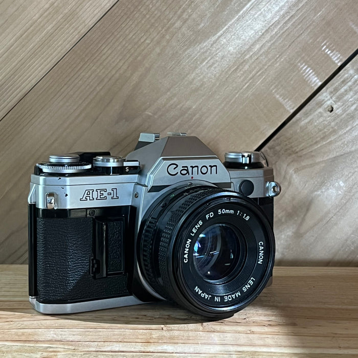 Canon AE-1 35mm SLR Camera w/ 50mm f/1.8 Lens (3474096)
