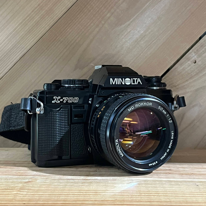 Minolta X-700 35mm SLR w/ 50mm f/1.2 MD Rokkor Lens (2356680)