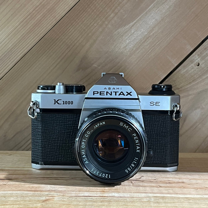 Pentax K1000 SE 35mm SLR w/ SMC Pentax 55mm f/1.8 Lens (7811041)