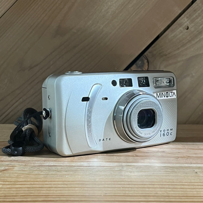 Minolta Zoom 160C Date 35mm Point & Shoot 37.5–160mm Zoom Lens (39317899)