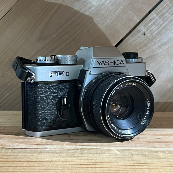 Yashica FR II 35mm SLR w/ Yashica ML 50mm f/1.9 Lens (129737)