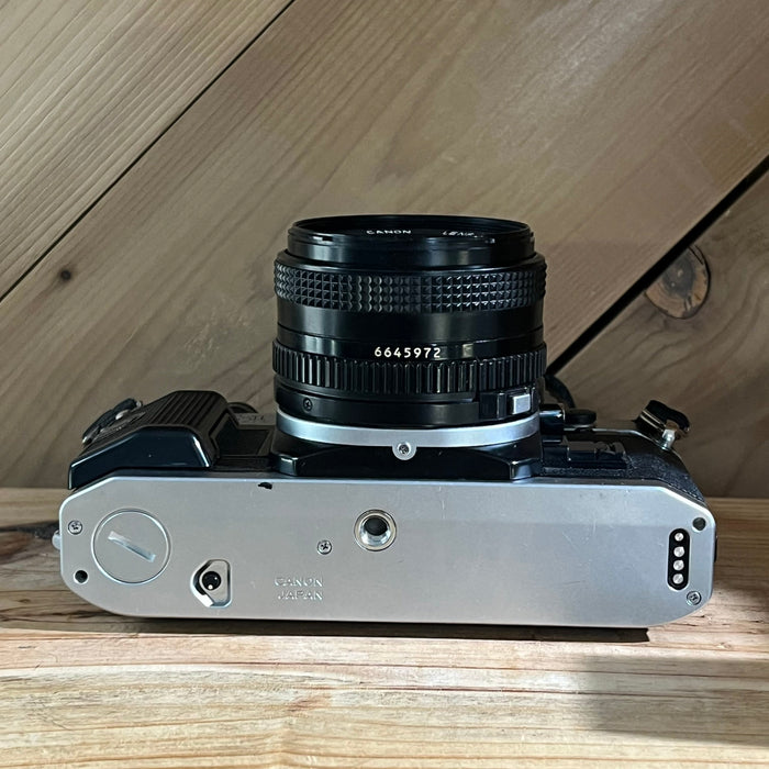 Canon AE-1 Program 35mm SLR w/ Canon 50mm f/1.8 Lens (3285974)