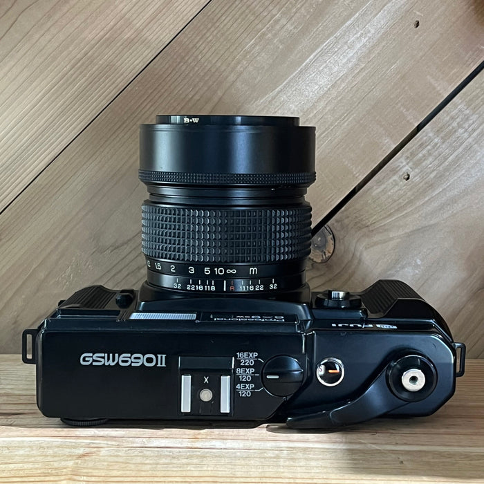 Fuji GSW690II Professional Fujifilm 6x9 Medium Format Rangefinder w/ 65mm f/5.6 Lens