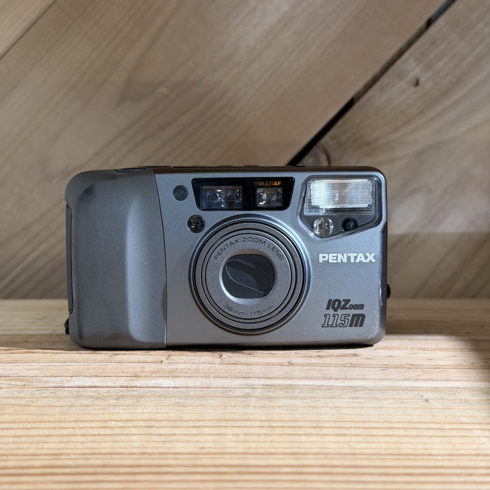 Pentax IQZoom 115M 35mm Point & Shoot Camera (Silver & Grey) (1003)