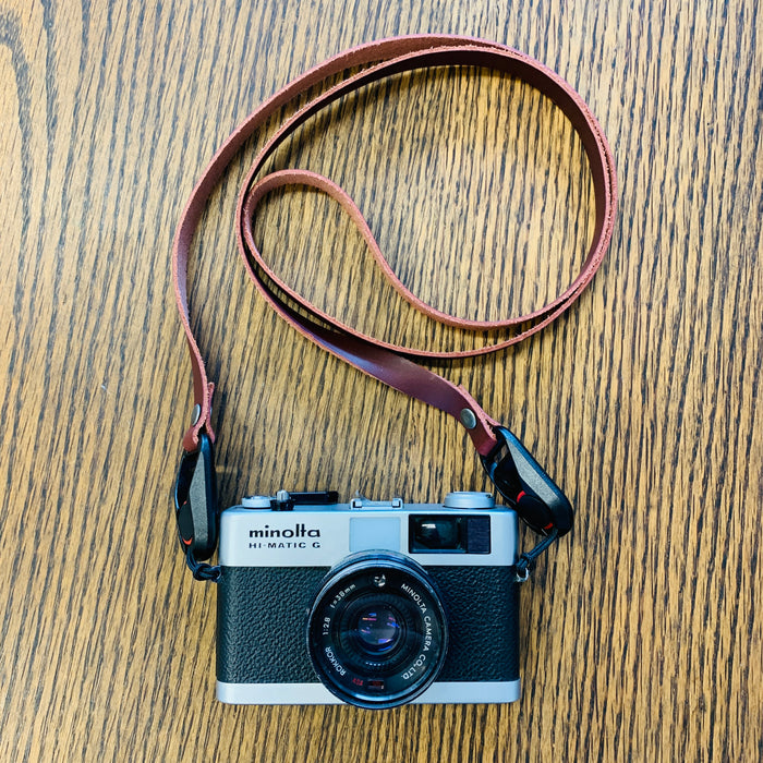 Leather Neck Strap with Quick Release