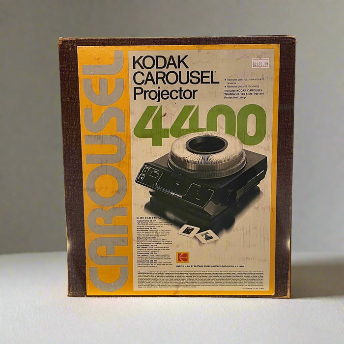 Kodak 4400 Carousel Slide Projector - Used, Working, and in Original Box