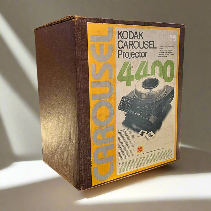 Kodak 4400 Carousel Slide Projector - Used, Working, and in Original Box