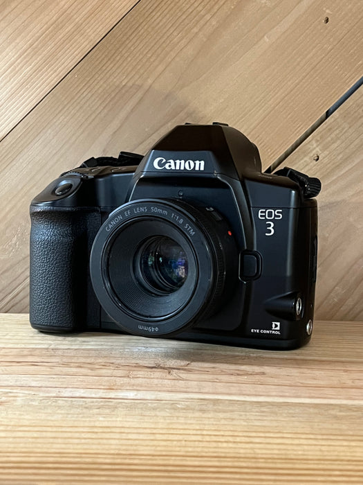 Canon EOS-3 35mm SLR Camera w/ Canon EF 50mm Lens (#2765363)