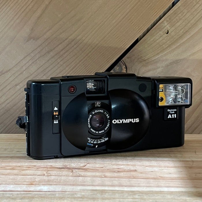 Olympus XA2 with A11 Flash Unit (3635)