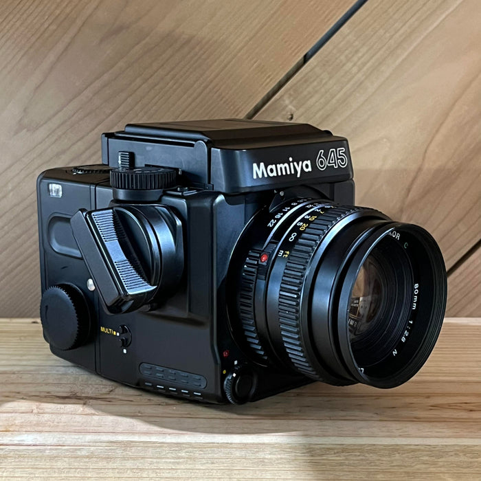 Mamiya 645 Super with Mamiya-Sekor 80mm f/2.8 Lens (6211)