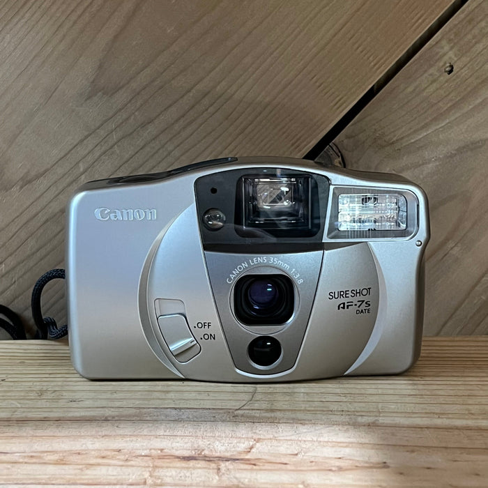 Canon Sure Shot AF-7s Date 35mm Point & Shoot Camera (2458)