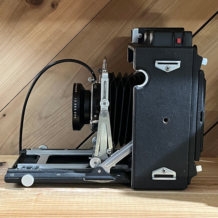 Graflex Crown Graphic SPECIAL 4x5 Field Camera w/ Schneider-Kreuznach 180mm f/5.6 Lens