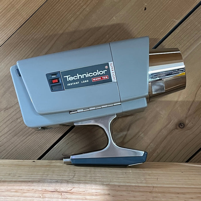 Technicolor Super 8 Mark Ten Instant Load Movie Camera w/ Fixed 12-36mm f/1.8 Lens (120109)