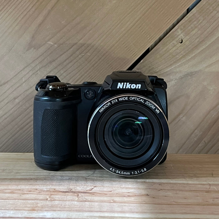 Nikon Coolpix L310 14.0MP Digital Camera with 21x Optical Zoom – Black (30281847)