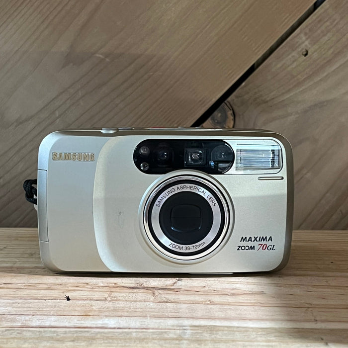 Vintage Samsung Maxima Zoom 70 GL 35mm Point & Shoot Film Camera (99553628)