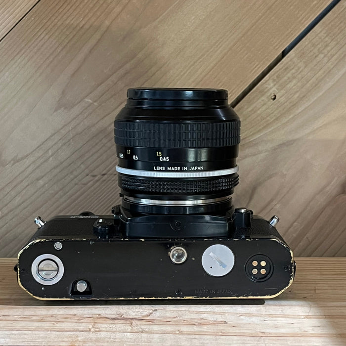 Nikon FM2 35mm SLR Camera with 50mm f/1.4 Nikkor Lens & 35mm f/2.8 Lens (Black Body) (N7536699)