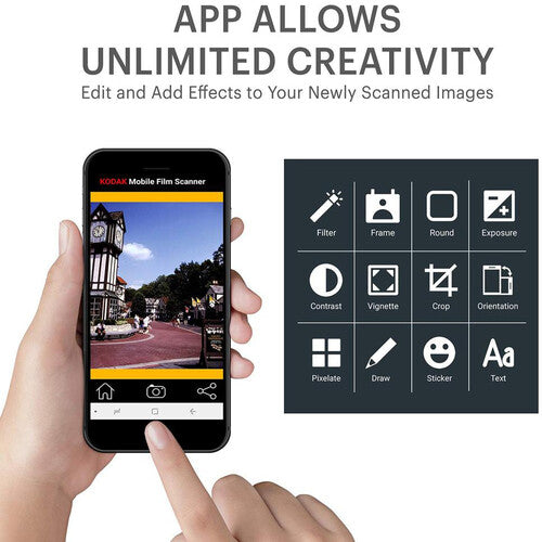 Kodak Mobile Film Scanner - Scan & Share Digital Film Scanning