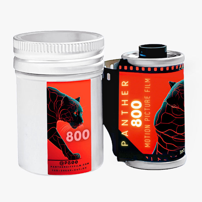 Panther 800 35mm 36xp Negative C41 Color Film by: Panther City Film
