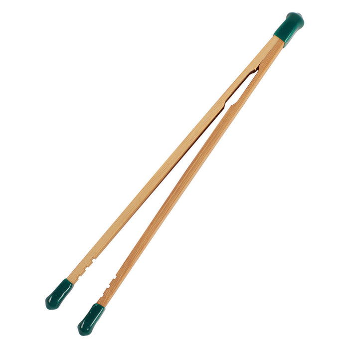 Darkroom Bamboo Print Developing Tongs – Set of 4 with Silicone Tips (Developer, Stop, Fixer)