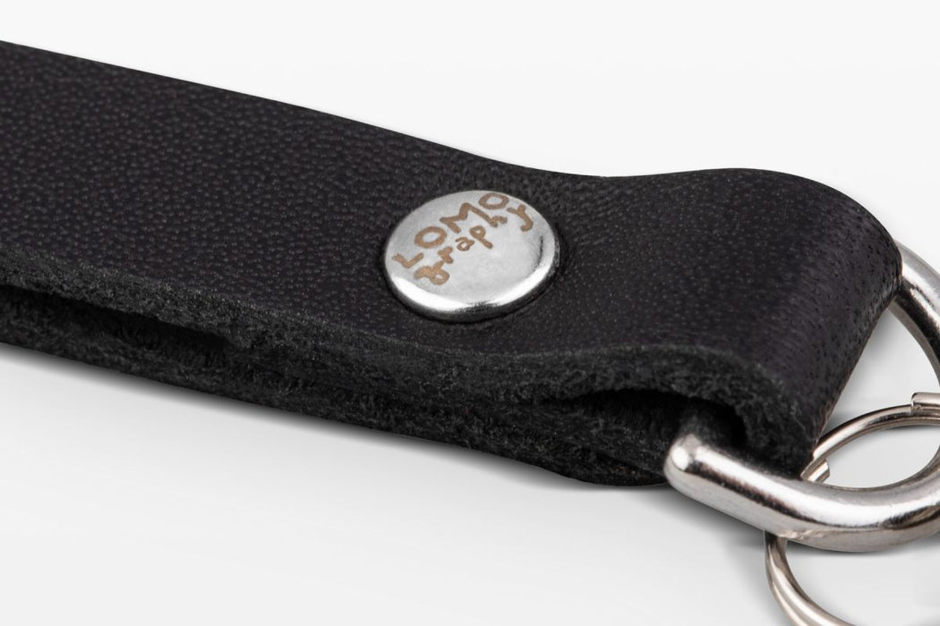 Black Leather Wrist Strap by Lomography