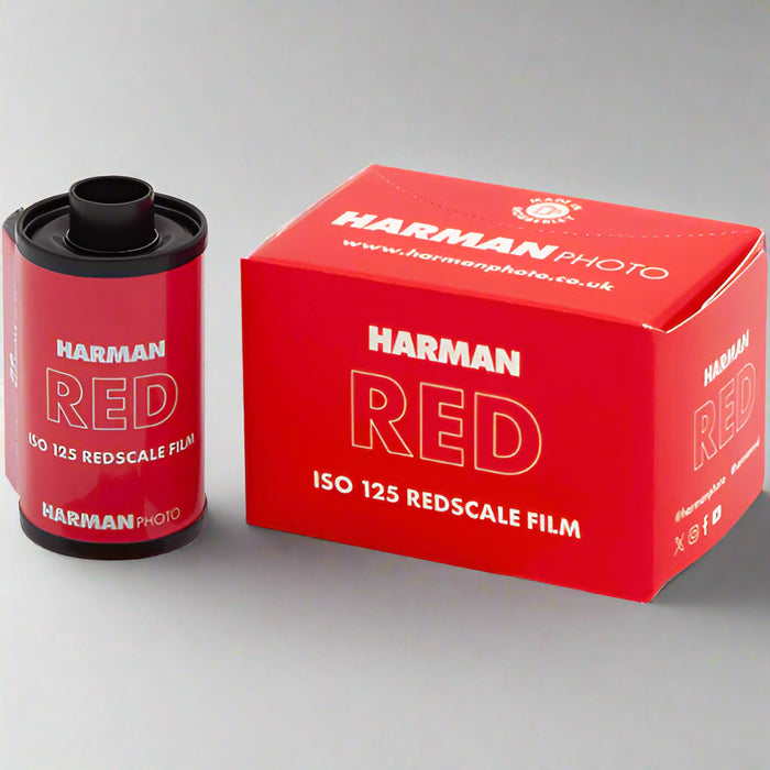 HARMAN technology Red 125 Redscale Color Negative Film (35mm Roll Film, 36 Exposures)