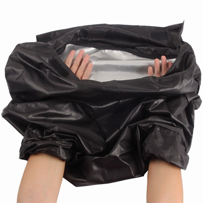 Lightproof Film Changing Bag – Double-Layer Darkroom Zipper Bag for Photography (27.3x28.26'')
