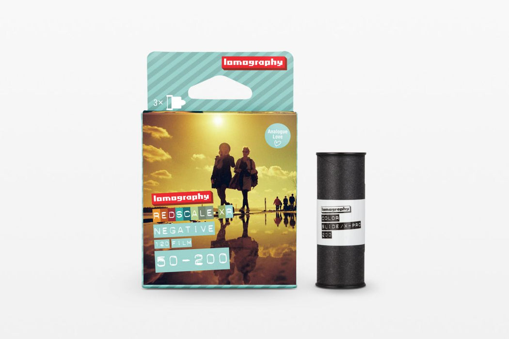 3 Pack Lomography Redscale XR 120 ISO 50–200