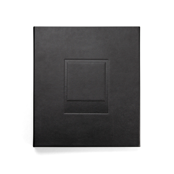 Large Polaroid Photo Album - Large Photo Album for Polaroid i-Type, 600, and SX-70 instant photos, 160 photos (Black, White)