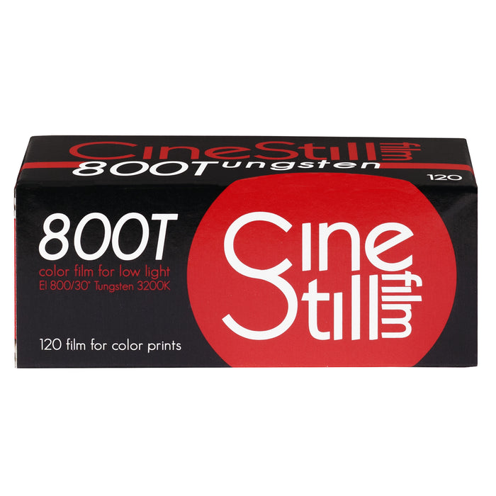CineStill Film 800Tungsten C-41 Color Negative Film (120 Roll Film) 800, 800T