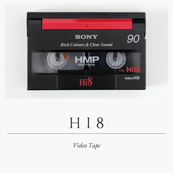 Hi-8 Video Tape Digitizing