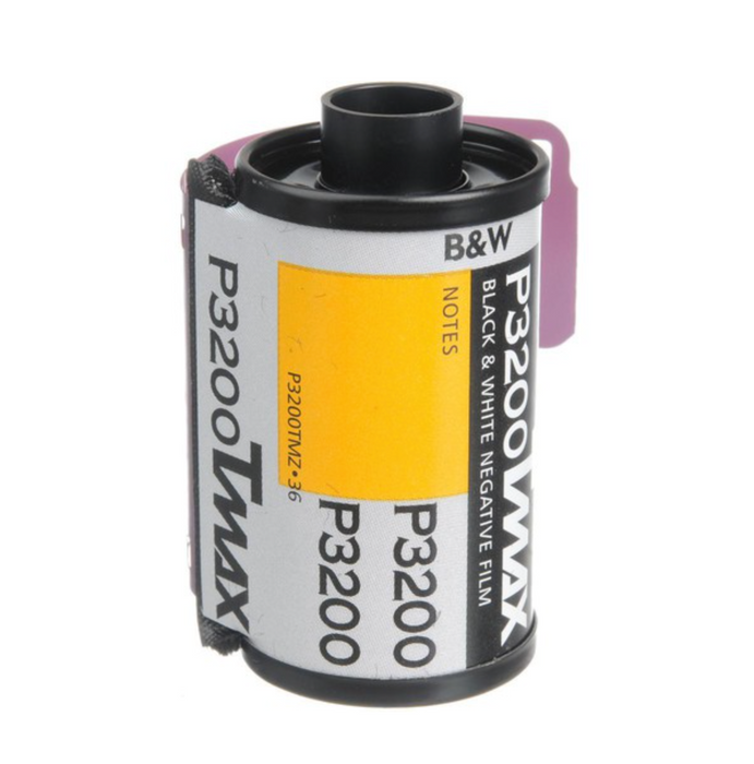 Kodak T-Max P3200 B&W Negative Film (35mm Roll, 36 Exposures)