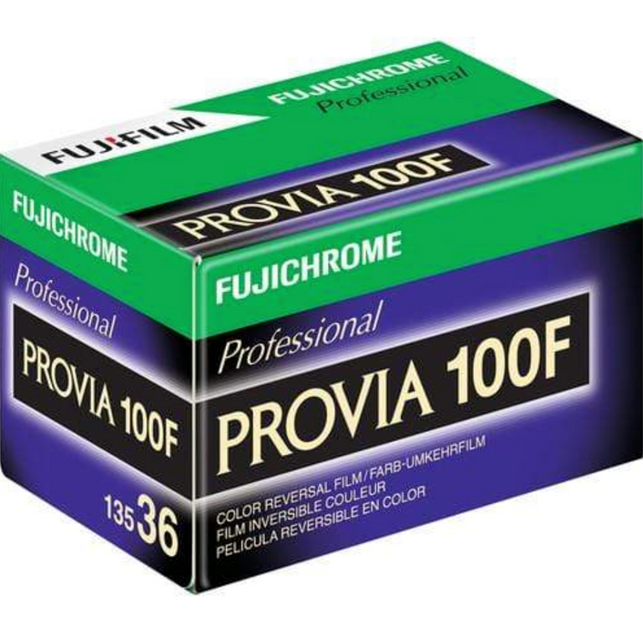Fuji Provia 100F 100 ISO 35mm x 36 exp.