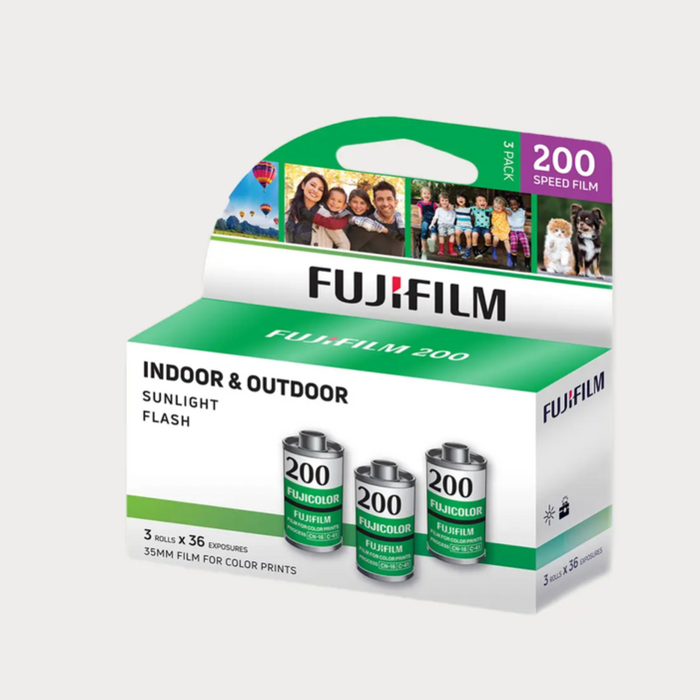 3 Pack Fujifilm 200 135/36