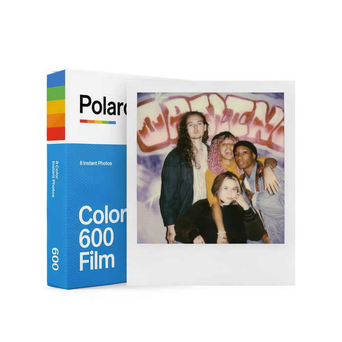 Polaroid 600 Color Instant Film - White Frame